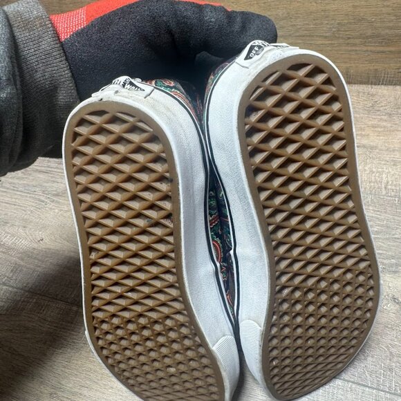 Vans Authentic Paisley Canvas Sneakers Women's Size 8.5 - Picture 4 of 7